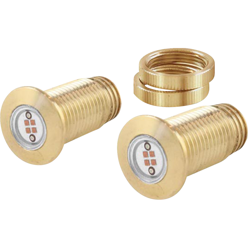 PAUL YAFFE BAGGER NATION LIGHTNING BOLTS KIT - RUN/BRAKE/TURN - BRASS PYO:BB-LB-BR
