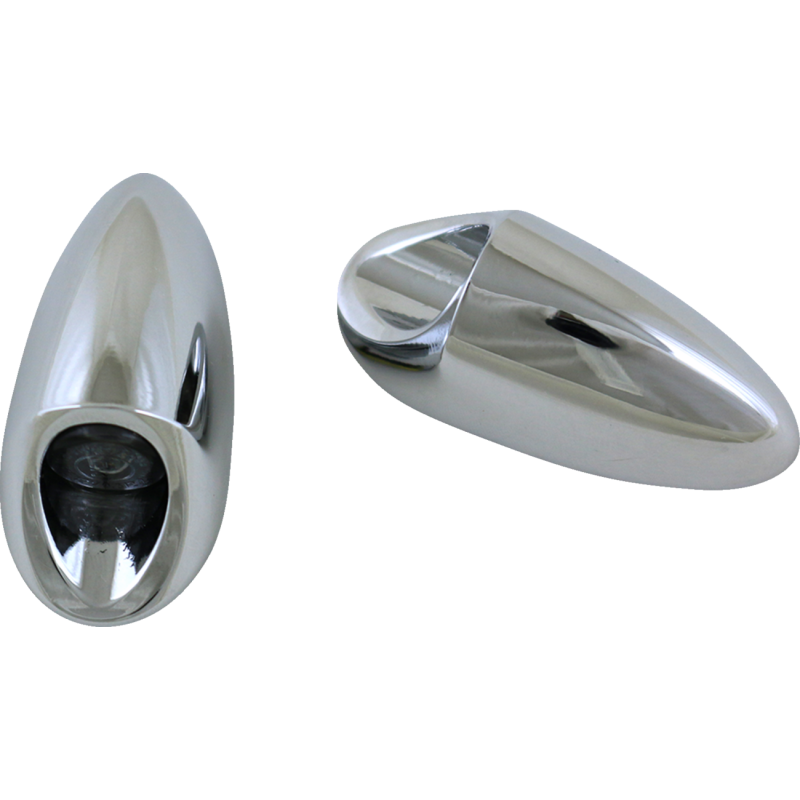 KODLIN NEOWISE MINI FENDER STRUT INDICATOR 3-1 CHROME K68490