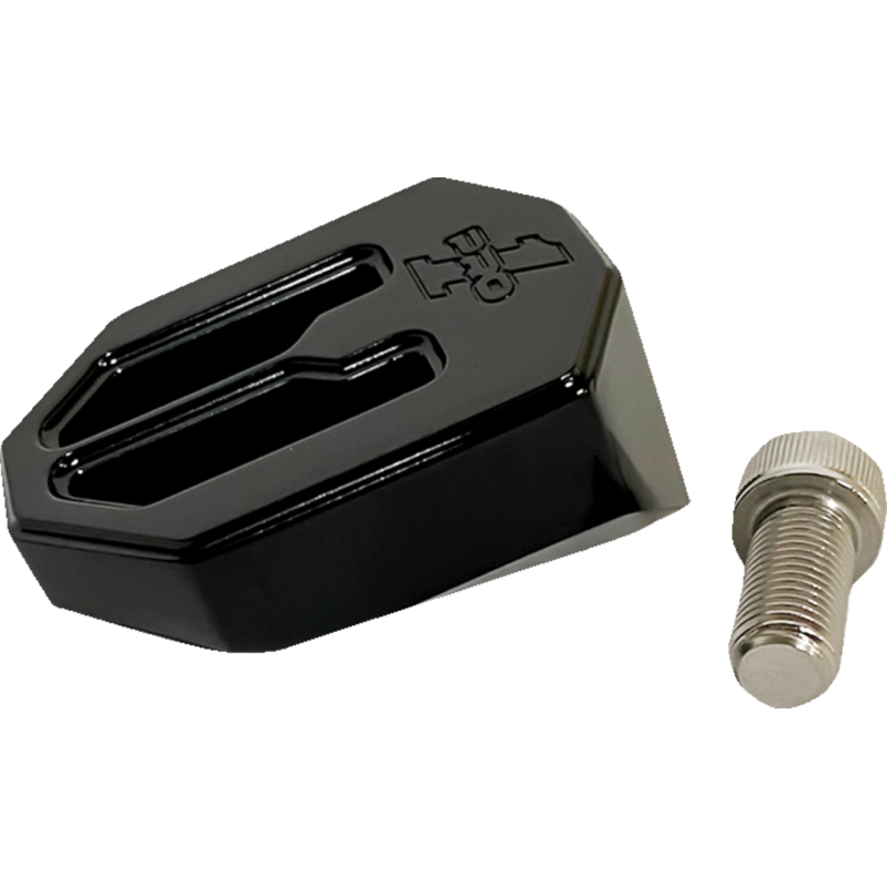 PRO-ONE PERF.MFG. TOURING SHIFTER PEG, BLACK 500748B