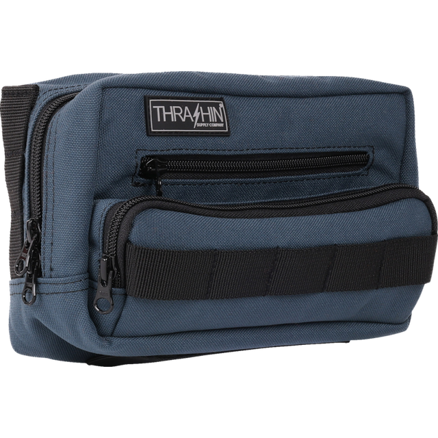 THRASHIN SUPPLY CO. BAG HANDLEBAR TSC PLUS BLUE THB-0026