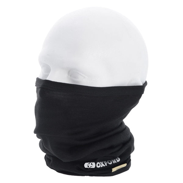 OXFORD PRODUCTS NECK WARMER DELUXE MERINO BK CA125