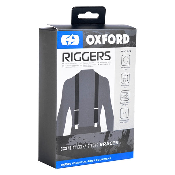 OXFORD PRODUCTS SUSPENDERS BK OXFORD CA050