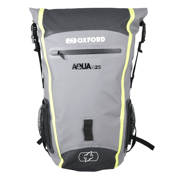 OXFORD PRODUCTS BACKPACK AQUA B-25 BK/GY/FLUO OXFORD OL466