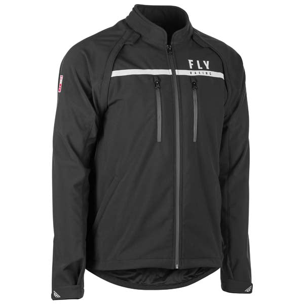 FLY RACING PATROL MOTOCYCLE JACKET BLACK LARGE 373-680L