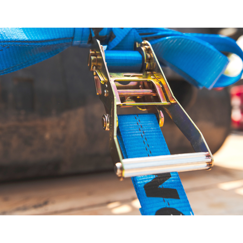 ERICKSON 2" X22' 10,000 LB RATCHET STRAP W/ SLIDING WEAR MATERIAL 78632
