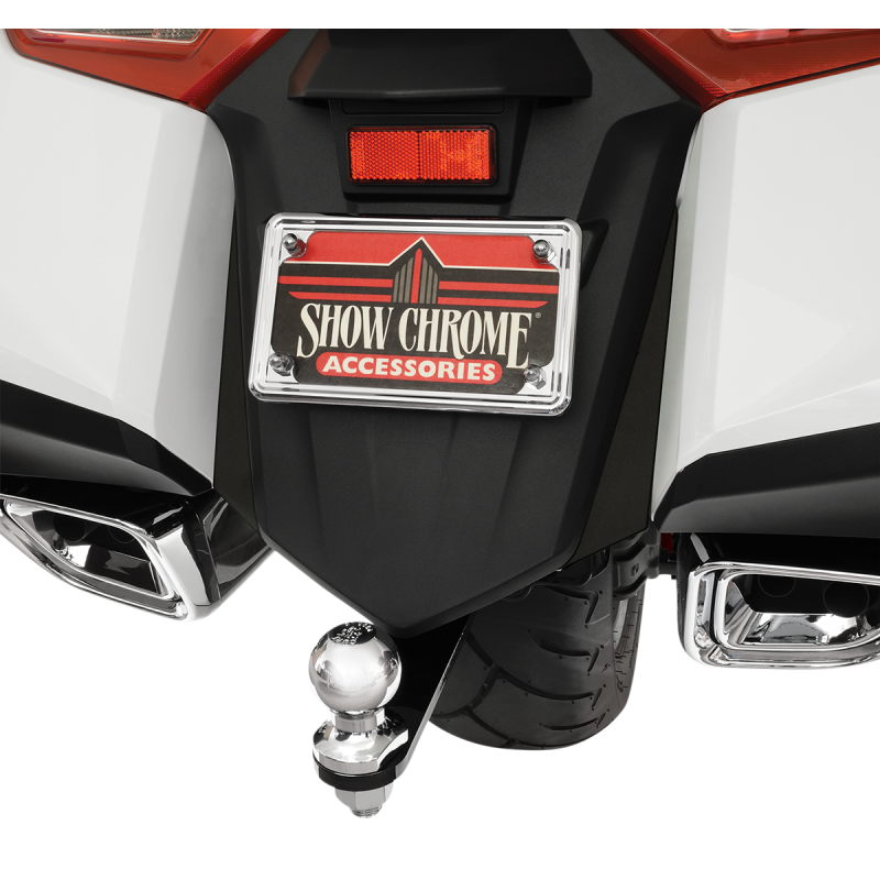 SHOW CHROME REAR FENDER FILLER - BLACK  PR 52-931