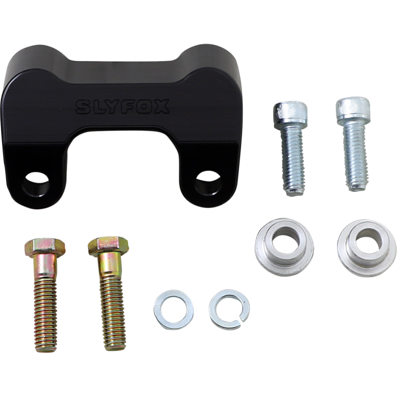 SLYFOX BRACKET RISER RELOC BLK TM-SLY1
