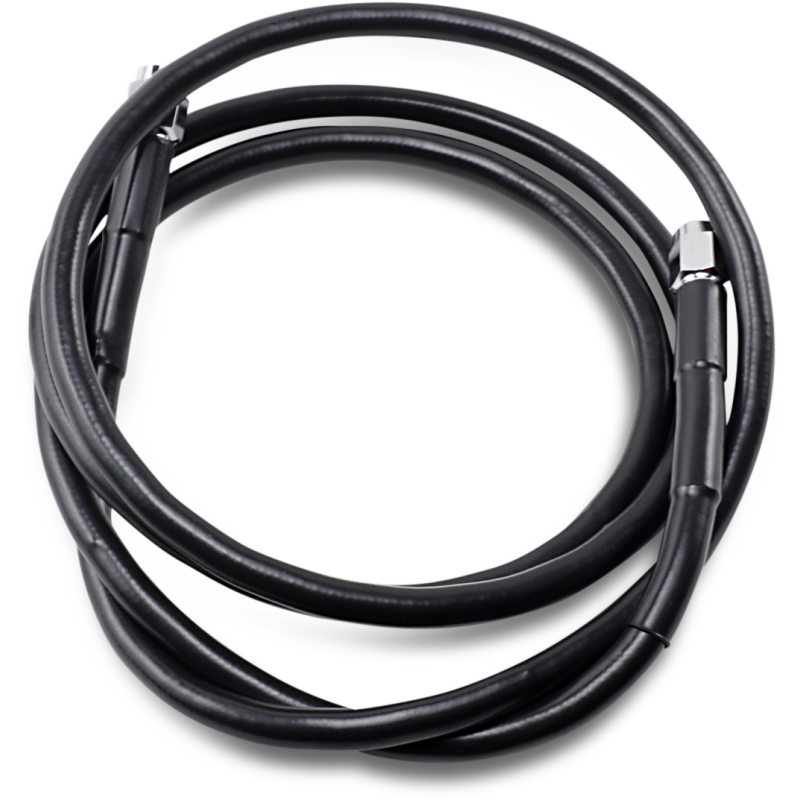 DRAG SPECIALTIES BLACK S/S BRAKE LINE 60" 860-BLK