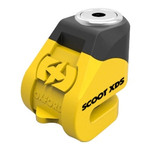 OXFORD PRODUCTS DISC LOCK SCOOT XD5 6MM PIN YE/BK OXFORD LK205