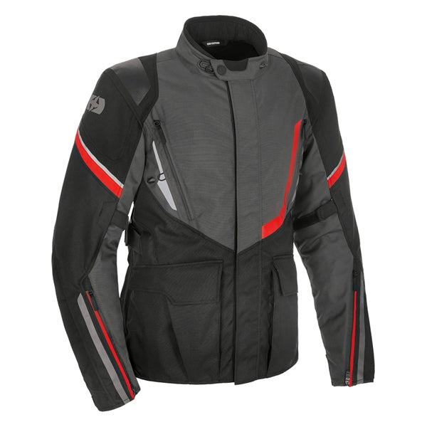 OXFORD PRODUCTS JACKET MONTREAL 4.0 BK/GY/RD 3XL TM2011033XL