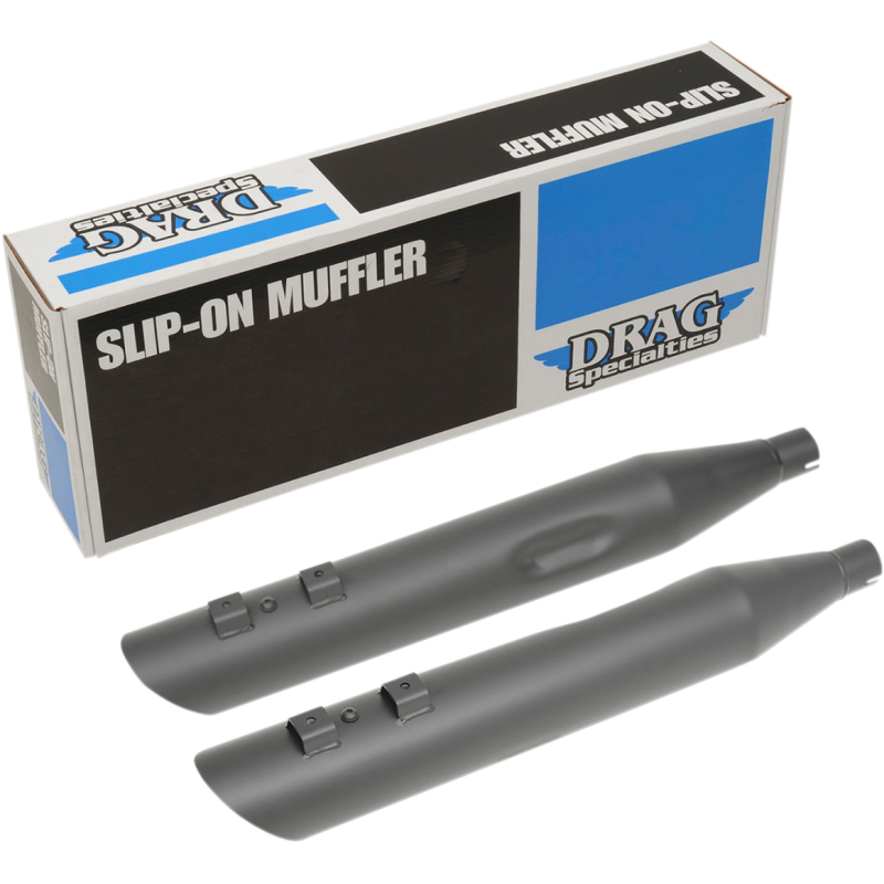 DRAG SPECIALTIES 95-16 FLHT MUFFLER  MATTE BLK 4"  PR H00966