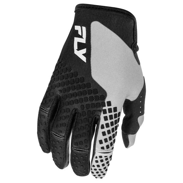 FLY KINETIC GLOVES BLACK/GREY LARGE 379-410L