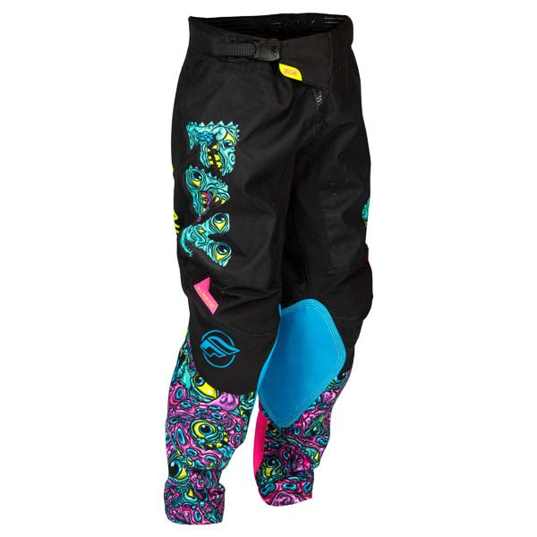 FLY KINETIC MUTANT PANTS BLACK/MULTI YOUTH 24 379-53524