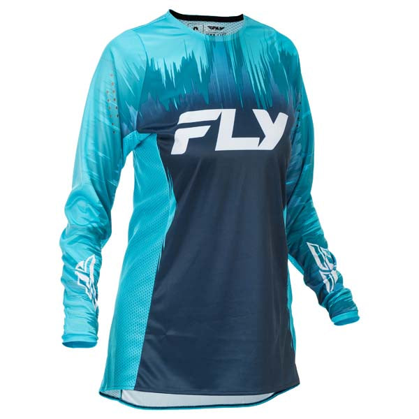 FLY WOMEN'S LITE JERSEY AQUA/NAVY/WHITE 2XL 379-6212X