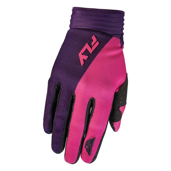 FLY WOMEN'S F-16 GLOVES PINK/MAUVE MEDIUM 379-811M