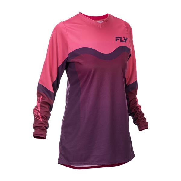 FLY WOMEN'S F-16 JERSEY PINK/MAUVE LARGE 379-821L