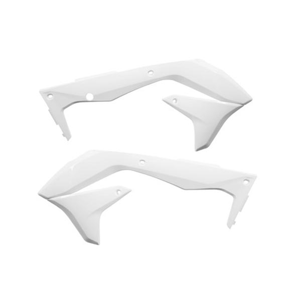 ACERBIS RADIATOR SHROUDS WHITE KAWASAKI 2449690002