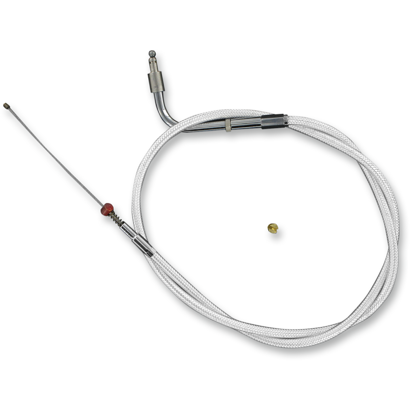 BARNETT 88-89 FXLR C/C IDLE CABLE S/S 102-30-40013