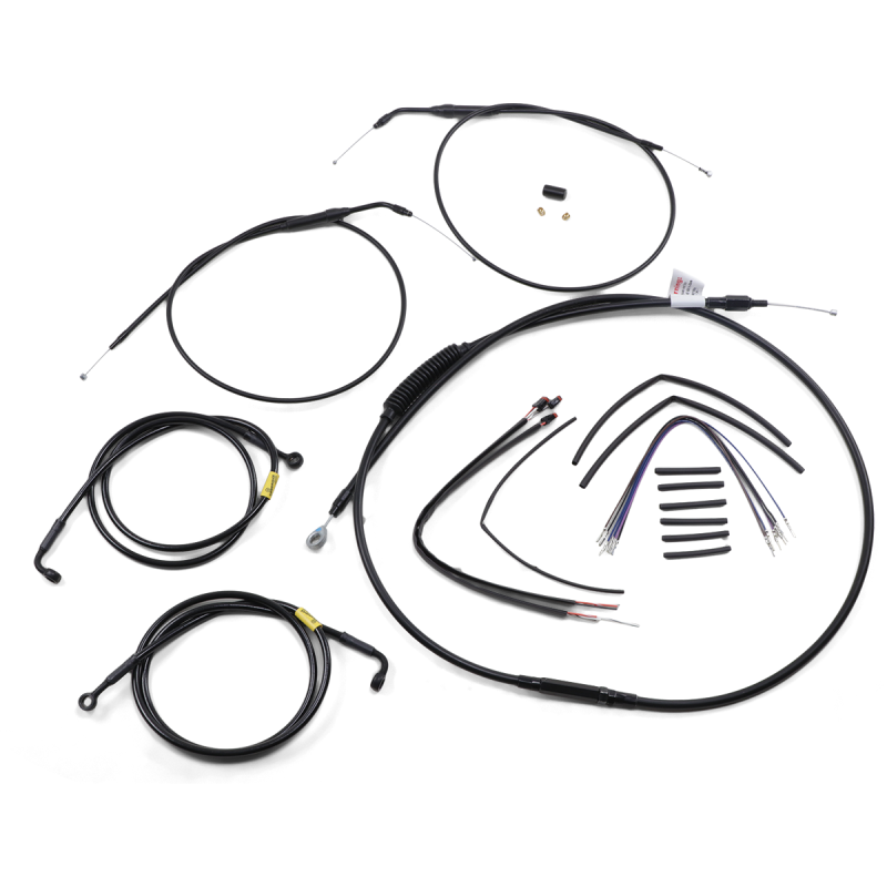 BURLY BRAND CONTROL KIT - 14" APE HANGER HANDLEBARS B30-1203