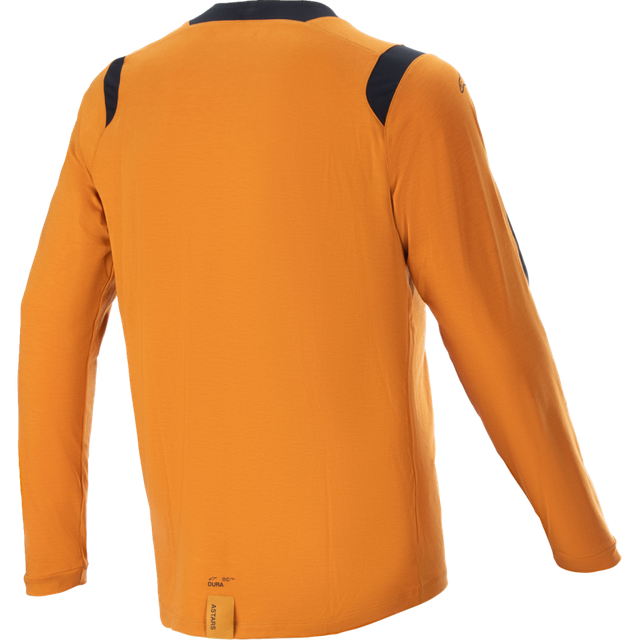 ALPINESTARS A-DURA DRI WOOL LS JERSEY - XL - DARK GOLD 1763224-504-XL
