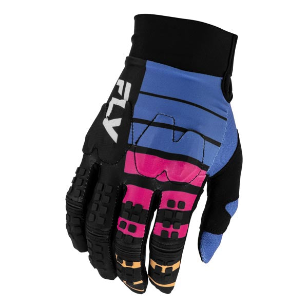 FLY RACING EVO DST BOLT GLOVES BLACK/BLUE/MULTI 3XL 380-1133X