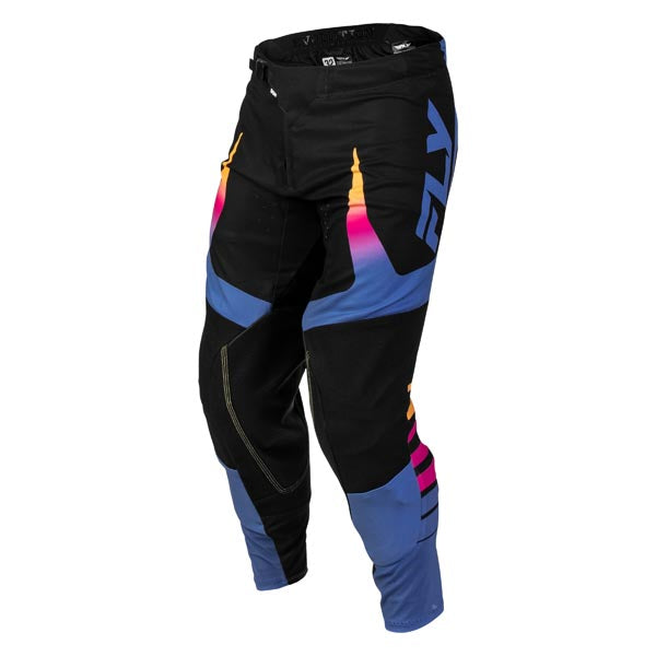 FLY RACING EVO DST BOLT PANTS BLACK/BLUE/MULTI 28 380-13328