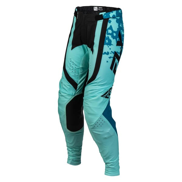 FLY RACING WOMENS LITE FLAKE PANTS AQUA/TEAL/BLACK 05 380-63105