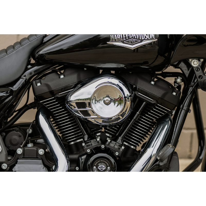 S&S CYCLE AIR STREAM A/C CVR BOBBER CHROME 170-0118