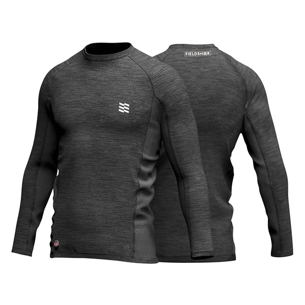 MOBILE WARMING HEATED UNDERWEAR TOP PRIMER MEN BK M MWMT11010320