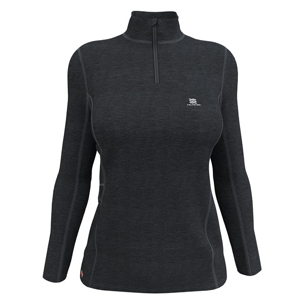 MOBILE WARMING HEATED UNDERWEAR TOP ION WOM BK L MWWT13010420