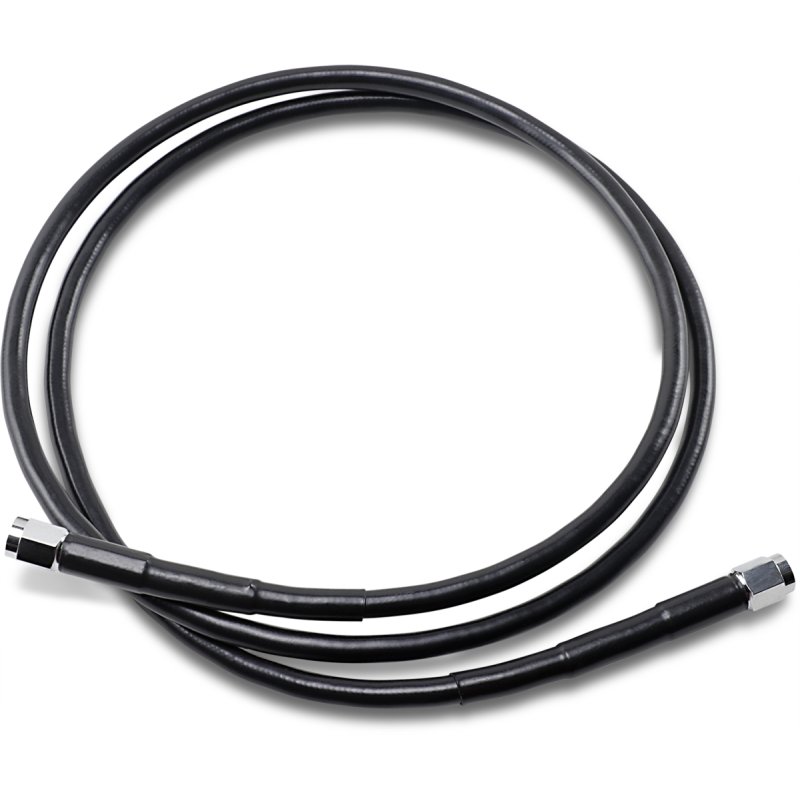 DRAG SPECIALTIES BLACK S/S BRAKE LINE 54" 854-BLK