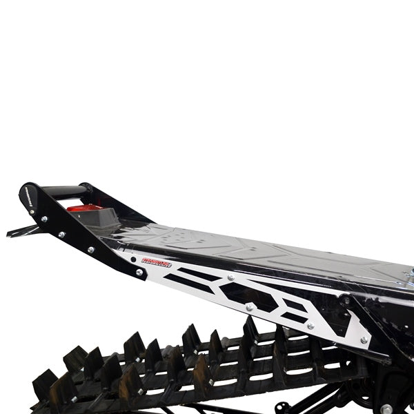 STRAIGHTLINE PERFORMANCE BUMPER HIDE N GO RR 163-165" WH POL 182-123-White