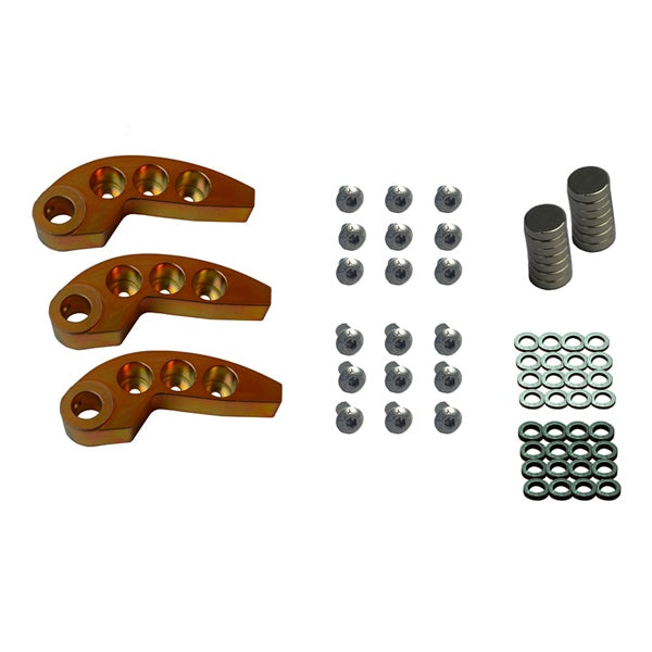 STRAIGHTLINE PERFORMANCE WEIGHT KIT ADJUSTABLE 78-90G QTY3 124-180