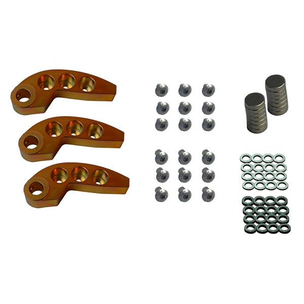 STRAIGHTLINE PERFORMANCE WEIGHT KIT ADJUSTABLE 52-68G QTY3 125-141