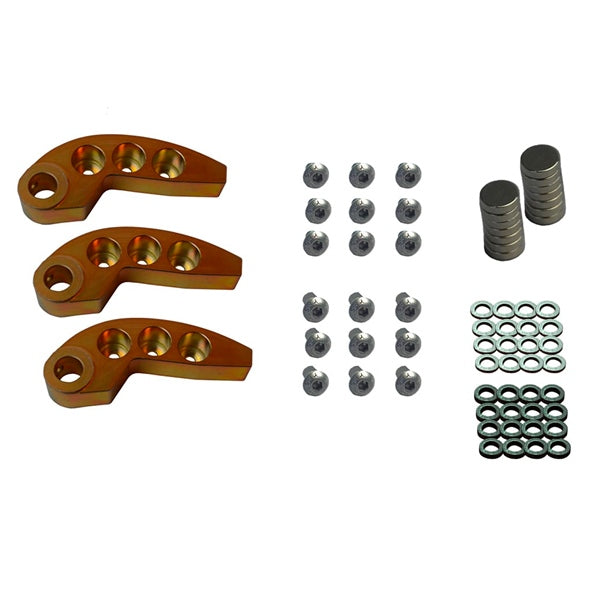 STRAIGHTLINE PERFORMANCE WEIGHT KIT ADJUSTABLE  64-80G QTY3 125-142
