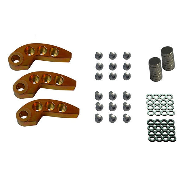 STRAIGHTLINE PERFORMANCE WEIGHT KIT ADJUSTABLE 78-90G QTY3 125-143