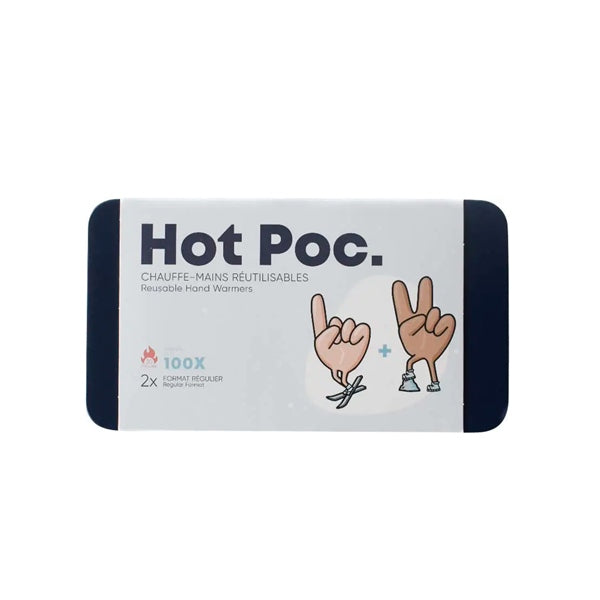HOTPOC HAND WARMER 2 PCS SKI/HIKE HOTPOC HP-2PCS-SH