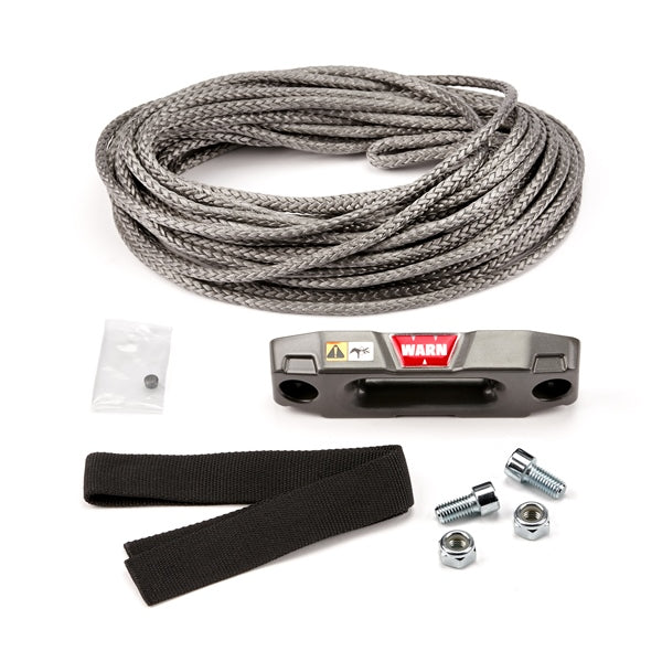 WARN FAIRLEAD SHORT W/SYNTHETIC ROPE 50  WARN 100969
