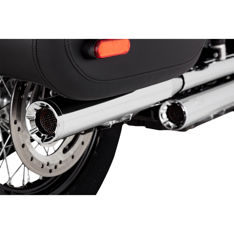 VANCE & HINES 18-UP ST MUFFLERS CHR EL 300 PCX 16316