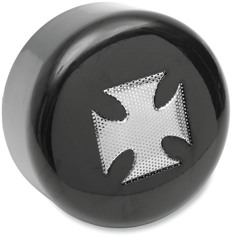 DRAG SPECIALTIES 91-19 MODELS BLK/CHR CROSS HORN COVER 2107-0029