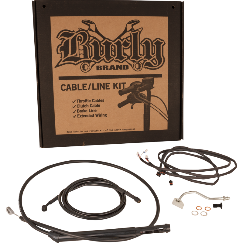 BURLY BRAND C0NTR0L KIT 15" BAGGER BLK B30-1315