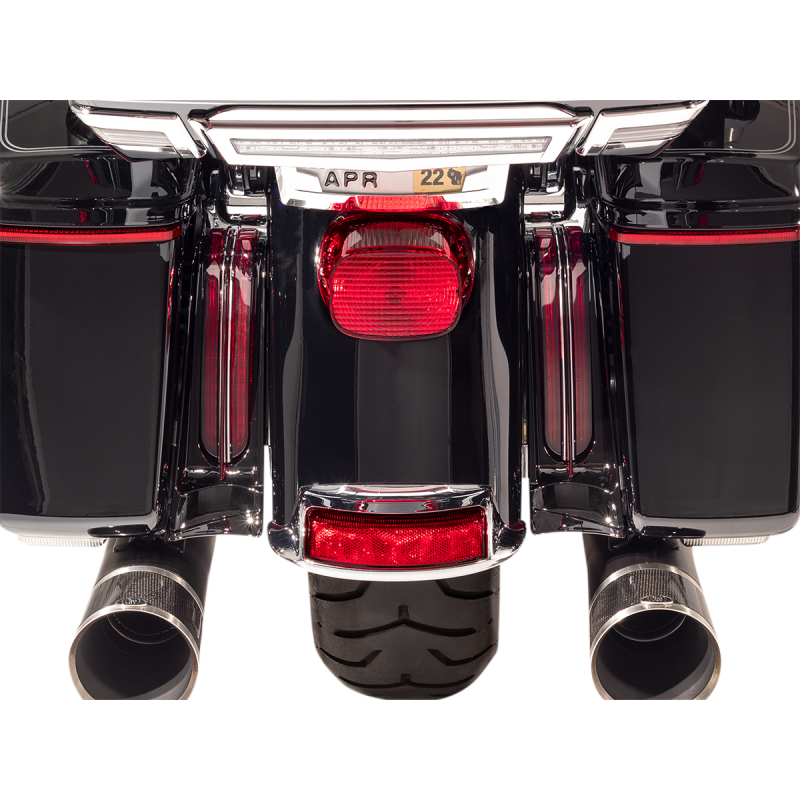 CIRO LLC FILLER PANEL ACCENT LIGHTS - RED - BLACK 40049