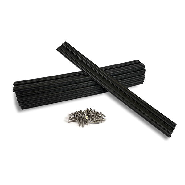 CALIBER MARINE SLIDES 1.5"X15" BLACK 23030