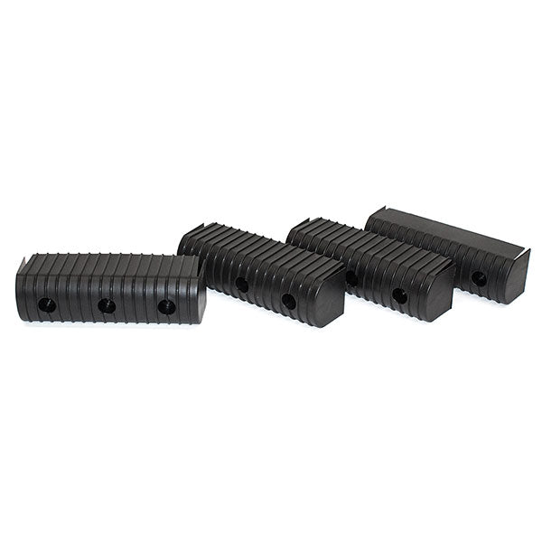CALIBER BUNKWRAP ENDCAPS 24 CT. BOX 2"X6" BLACK 23074-BK
