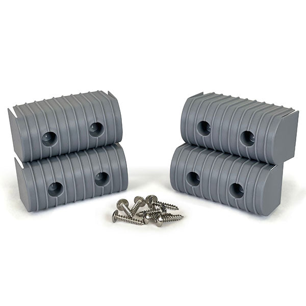 CALIBER BUNKWRAP END CAP ACC. & HARDWARE KIT 4 PK 2X4 GREY 23051