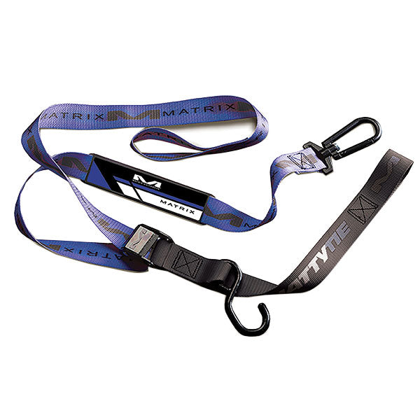 MATRIX M1 PHATTY TIE-DOWN STRAPS BLUE M1 303