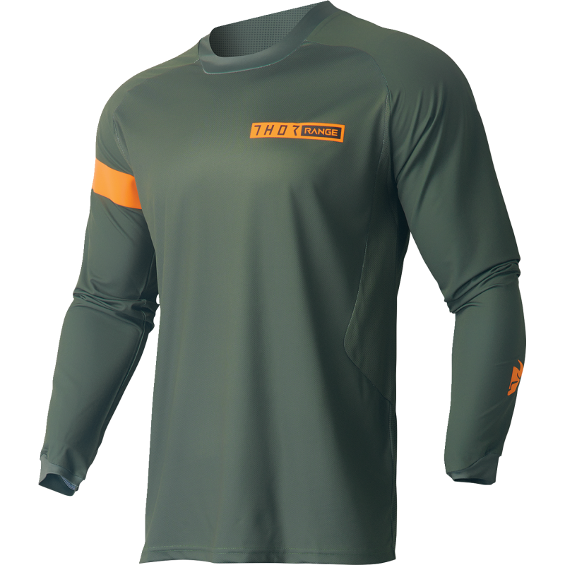 THOR RANGE JERSEY GN/ORANGE MD 2910-7483