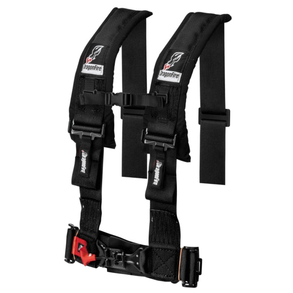 DRAGON FIRE RACING HARNESS 4 PT 3" BK 521354