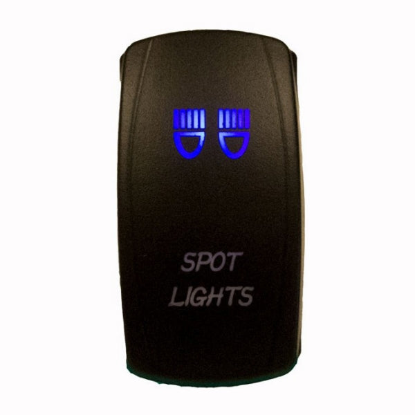 DRAGON FIRE RACING SWITCH ROCKER SPOT LIGHT ON/OFF BL 521385