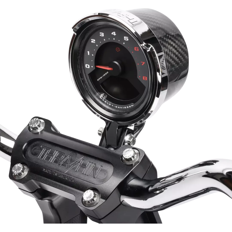 THRASHIN SUPPLY CO. GAUGE RELOC KT FXLRS CHR TSC-2710-3